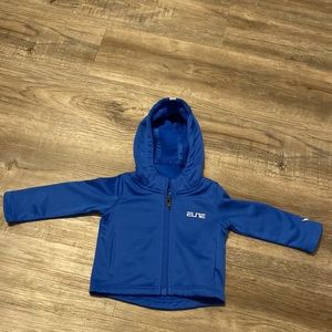 Nike boys zip up hoodie size 0/6M